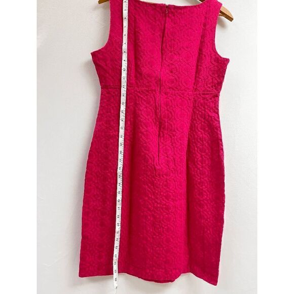 Signature by Sangria Women's Lined Sleeveless A-line Mini Dress Pink Size 12 - Picture 2 of 8
